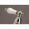 Kingston Brass KS3276PLBS Restoration 8" Bridge Kitchen Faucet W/ Sprayer, Nickel KS3276PLBS - alternate 2